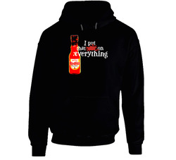Franks Red Hot Put That On Everything Black Hoodie