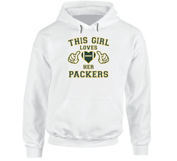 This Girl Lover Her Green Bay Packers Football Hoodie