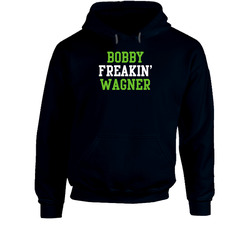 Bobby Freakin' Wagner Seattle Football Player Cool Fan Hoodie