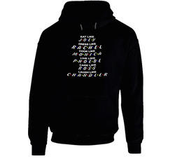 Eat Like Joey Dress Like Rachel  Friends Tv Show Hoodie