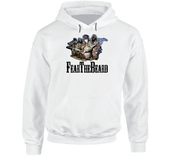 Fear The Beard Duck Dynasty Show Duck Call Hoodie
