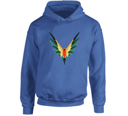The Maverick Bird Logo Logan Paul Men's Blue Hoodie New From Us Hoodie