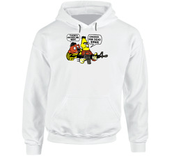 Sesame Street Ernie Bert M16 Rifle Gun Hoodie