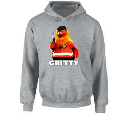 Gritty Hockey Mascot Fan Hoodie
