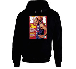 Slam Magazine Issue 35 Vince Carter Popular Basketball Magazine Grunge Look Hoodie