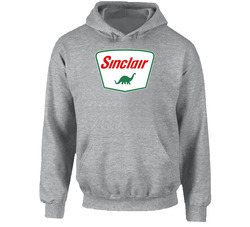 New  Sinclair Dinosaur Dino Oil Gasoline Motor Retro Hoodie