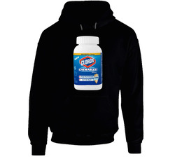 Clorox Chewables Trump Approved Brand New Classic Black Hoodie