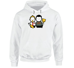 Shaun Of The Dead Chibi Cartoon Funny Movie Hoodie