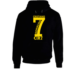 Cristiano Ronaldo Cr7 Standard Black Hoodie