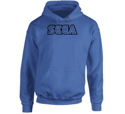 Sega Logo Retro Video Game Hoodie