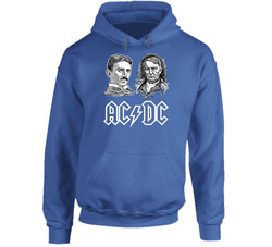 Ac Dc Line Royal Blue Hoodie