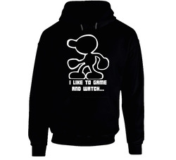 Game And Watch Parody Video Game Hoodie
