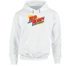Red Robin Logo Popular Gourmet Burger Restaurant Food Fan Gift Hoodie