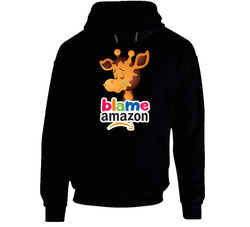 Toys R Us Crying Geoffrey The Giraffe Blame Amazon Fan Hoodie