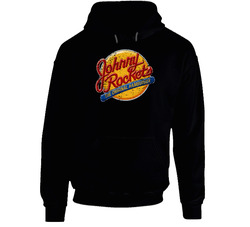 Johnny Rockets Logo Popular Famous Burger Restaurant Food Fan Gift Hoodie