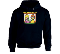 The Quotable Two Girls One Up Christmas Gift Hoodie