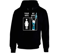 Philadelphia Eagles Football Tee Your Wife My Wife Funny Sport Hoodie