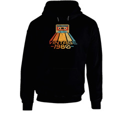 Vintage 1980 Cassette Hoodie