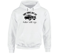 1963 Jeep Wagoneer Better With Age Vintage Car Hoodie