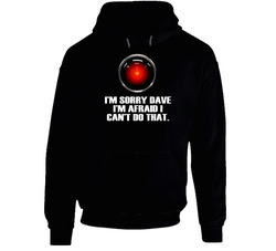 Hal 9000 2001 Space Odyssey Movie Vintage Hoodie