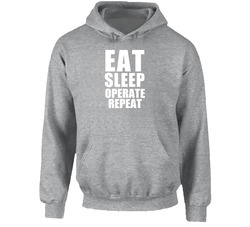 Eat Sleep Operate Repeat Surgeon  Occupation Hoodie