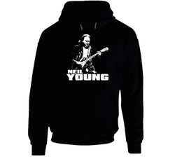 Neil Young Music Rock Legend Guitarist Hoodie