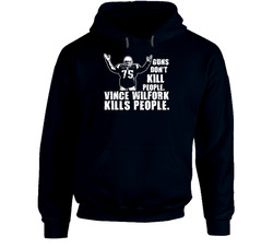 Vince Wilfork Guns Dont Kill People New England Hoodie