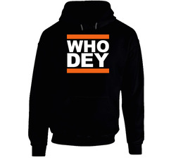 Who Dey Cincinnati Cincy Bengals Fans Hoodie
