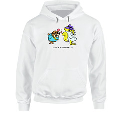 Secret Squirrel Telling Shhhh Hoodie