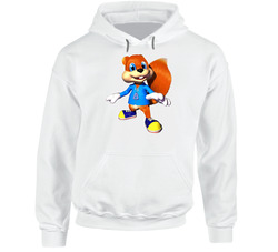 Conker The Squirrel Video Game Hoodie
