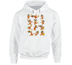 Hong Kong Phooey Cartoon Hoodie