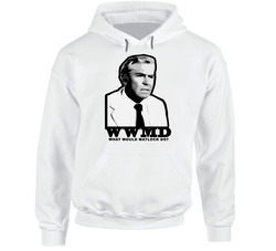 Wwmd Matlock Tv Show White Hoodie