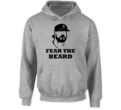 Fear The Beard San Fran Baseball Hoodie