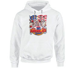 Dream Team Basketball Usa Jordan Bird Hoodie