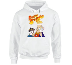Dr Snuggles 80s Cartoon Retro Hoodie