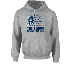 Tim Tebow Football Life Quote Hoodie