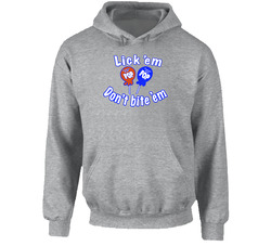 Lick Em Don't Bite Em Tootsie Pop Bella Hadid Parody Hoodie