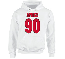 David Ayres 90 Emergency Goalie Carolina Hockey Fan Hoodie