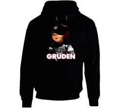 Jon Gruden Chucky Oakland Football Coach Funny Doll Mashup Hoodie