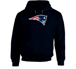 New England Patriots 2 Distressed Hoodie