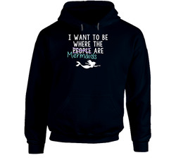 Where Mermaids Are Hoodie