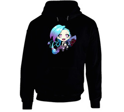 League Of Legends - Little Jinx! - Cute Black Hoodie