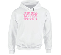 This Girl Thumbs Pickleball Favorite Sport Hoodie