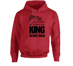 This Queen Speaks To The King In Her Man Hoodie