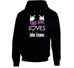 John Stamos  This Girl Loves Heart Hot Hoodie