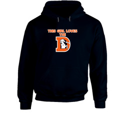 This Girl Loves The D - Hoodie