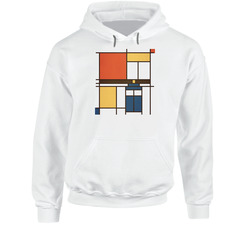 Mondrian Who Hoodie