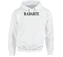 Radarte Faux Fashion Label Hoodie