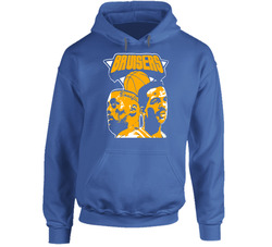New York Bruisers Charles Oakley Anthony Mason Hoodie