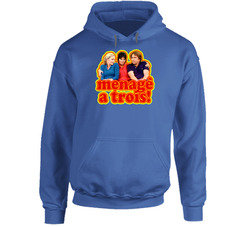 Three's Company Menage A Trois Funny Ritter, Hoodie